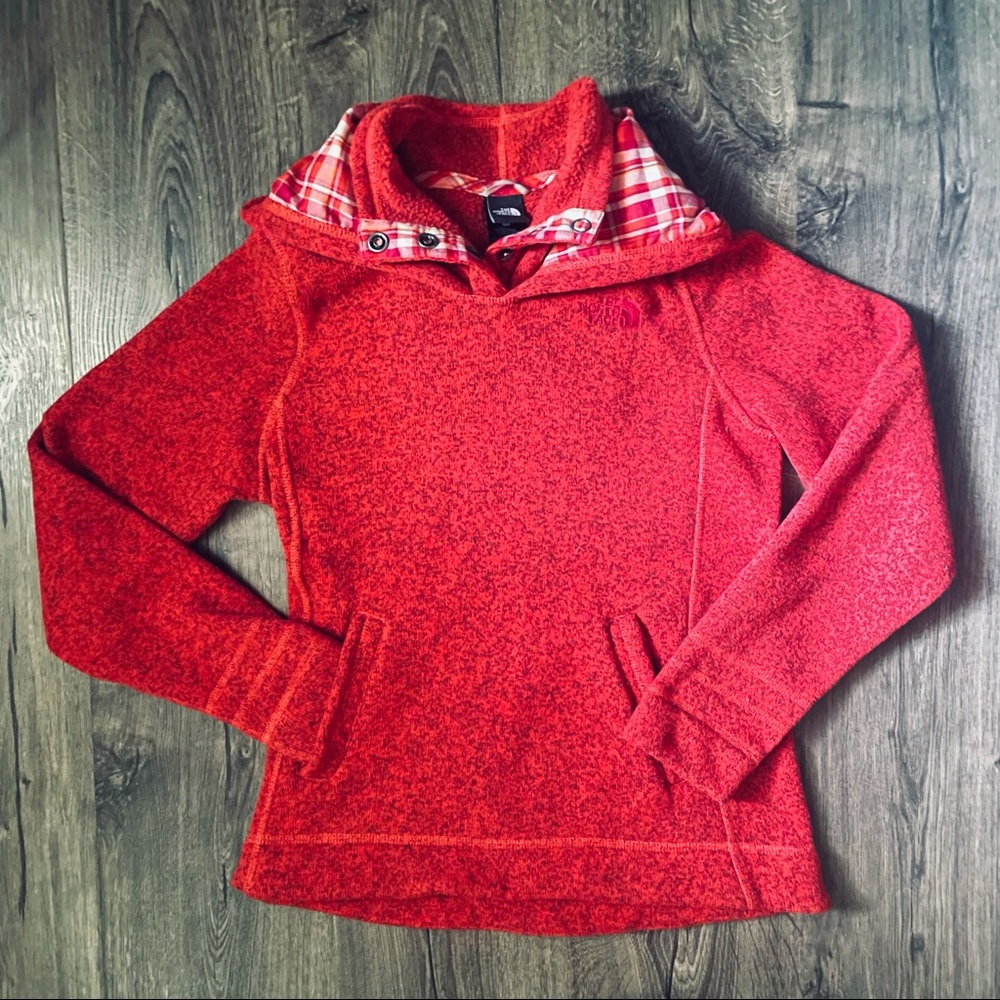 North Face Womens Crescent Sunset Rambutan Hoodie